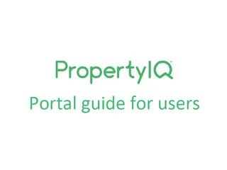 Portal Guide for Users
